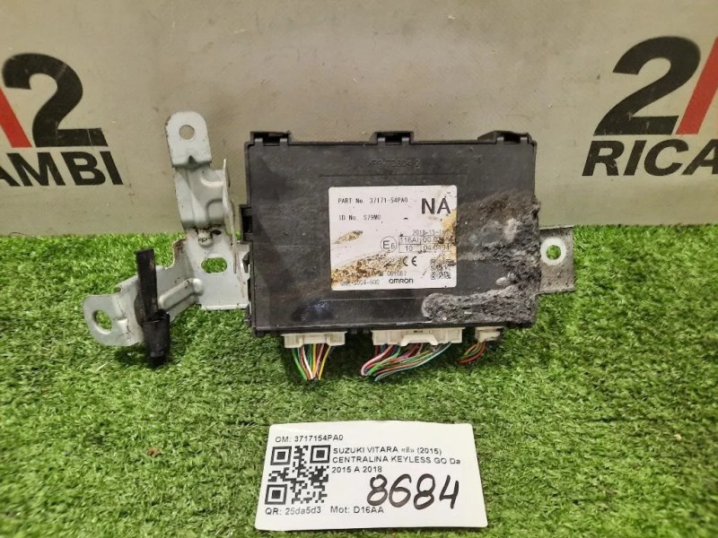 Centralina Keyless GO 3717154PA0 Suzuki Vitara II 2015
