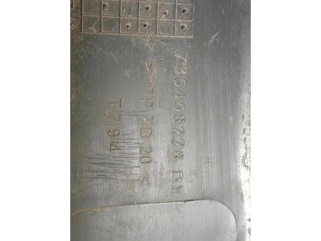 Modanatura Adesiva Porta Scorrevole POST DX 735458226 Opel Combo D TOUR 2012