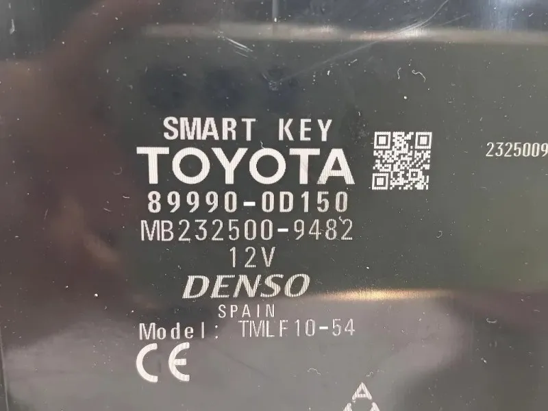 Centralina Keyless GO 89990-0D150 Toyota Yaris IV 2017