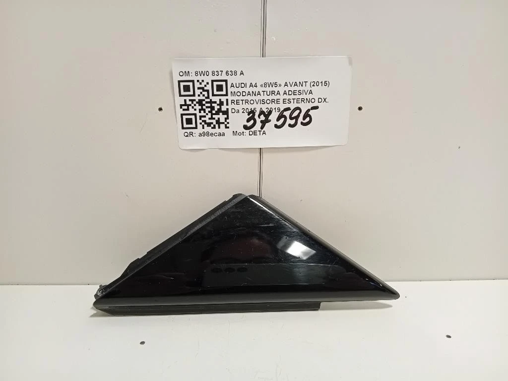 Modanatura Adesiva Retrovisore Esterno DX 8W0 837 638 A Audi A4 8W5 Avant 2015
