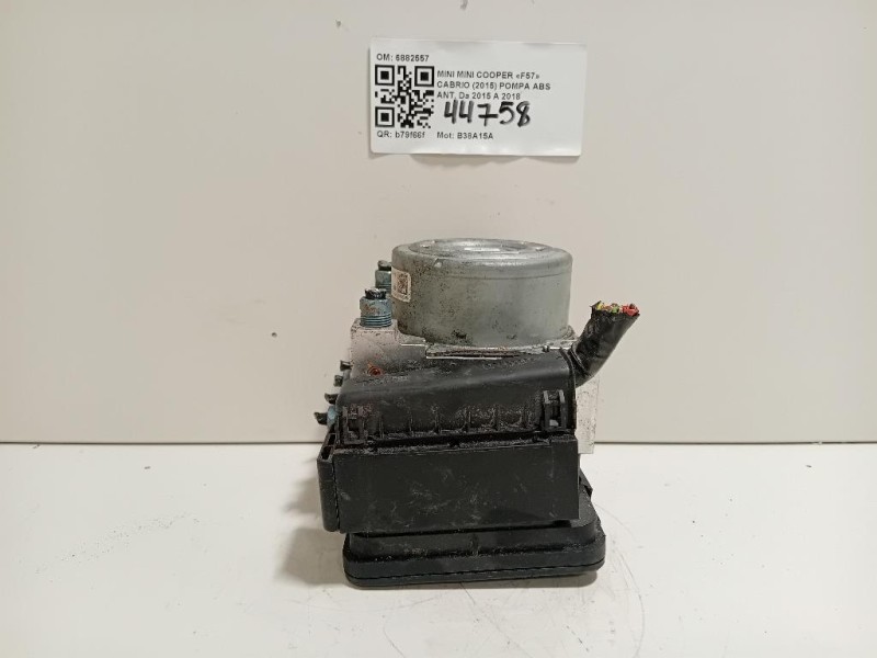 Pompa ABS ANT 6882557 Mini MINI Cooper F57 Cabrio 2015