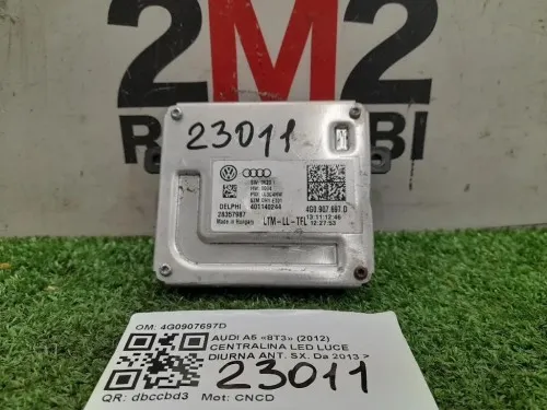 Centralina LED LUCE Diurna ANT SX 4G0907697D SX Audi A5 8T3 2012