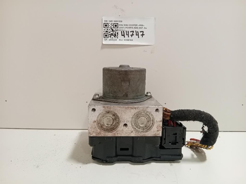 Pompa ABS ANT 3451 6851839 Mini MINI Cooper R56 2007