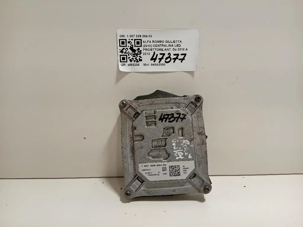 Centralina LED Proiettore ANT 1 307 329 284 00 Alfa Romeo Giulietta 2010