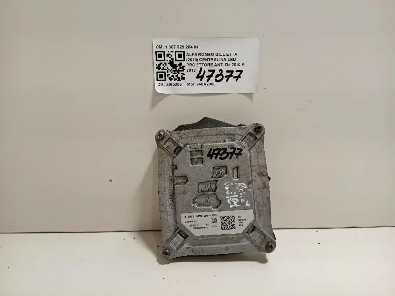 Centralina LED Proiettore ANT 1 307 329 284 00 Alfa Romeo Giulietta 2010