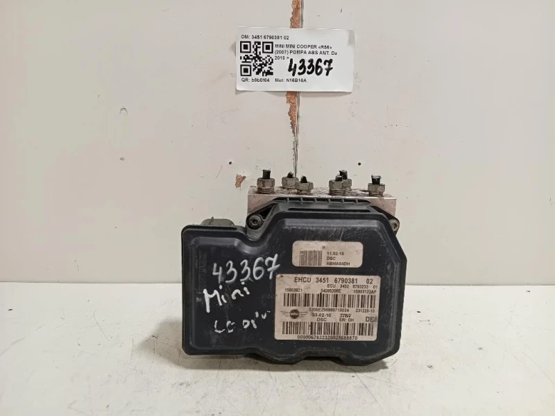 Pompa ABS ANT 3451 6790381 02 Mini MINI Cooper R56 2007