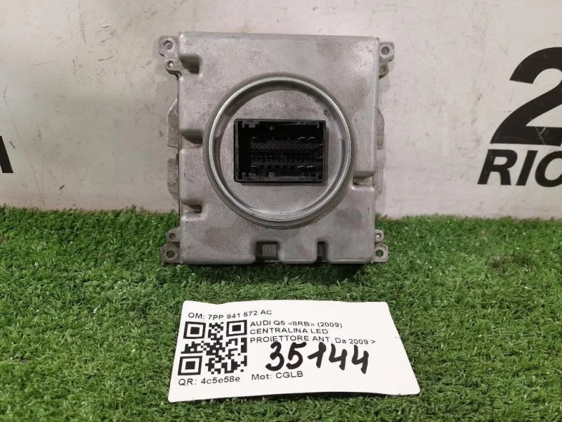 Centralina LED Proiettore ANT 7PP 941 572 AC Audi Q5 8RB 2009