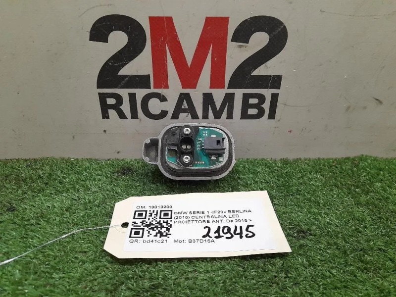 Centralina LED Proiettore ANT 19813200 Bmw Serie 1 F20 Berlina 2015