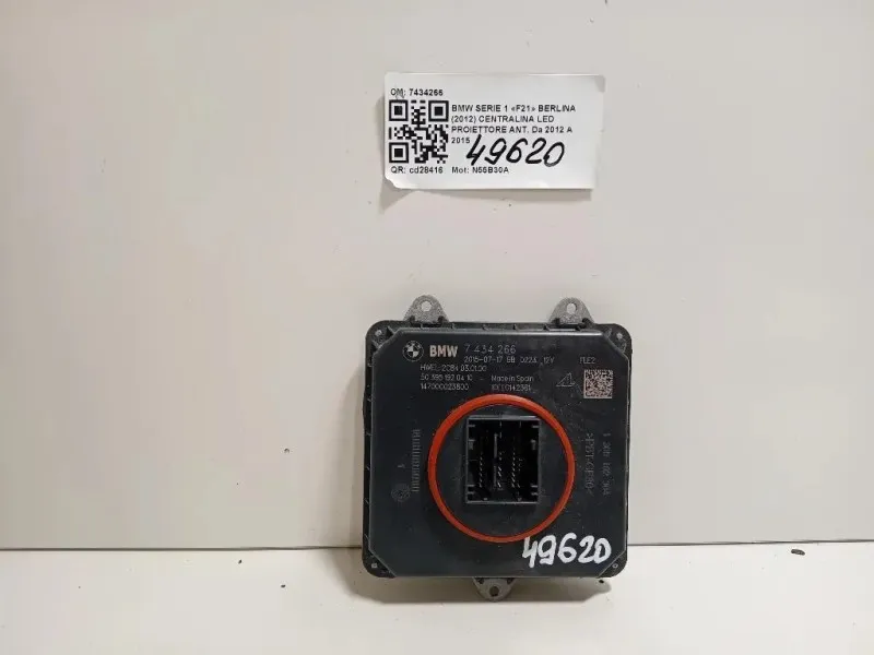 Centralina LED Proiettore ANT 7434266 Bmw Serie 1 F21 Berlina 2012