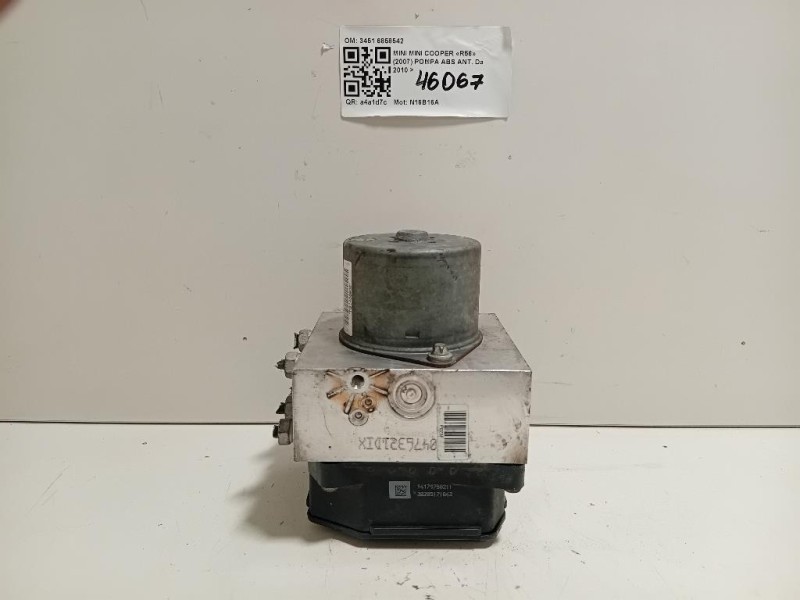 Pompa ABS ANT 3451 6858542 Mini MINI Cooper R56 2007