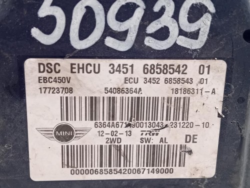 Pompa ABS ANT 34516858542 Mini MINI Cooper R56 2007