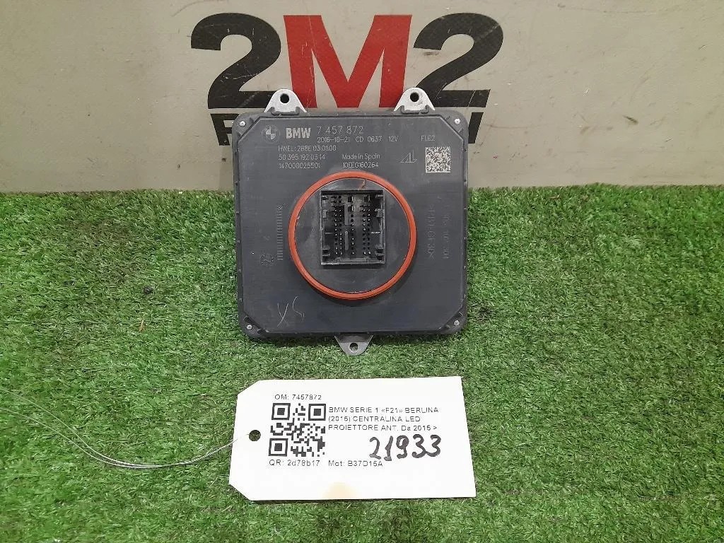 Centralina LED Proiettore ANT 7457872 Bmw Serie 1 F21 Berlina 2015