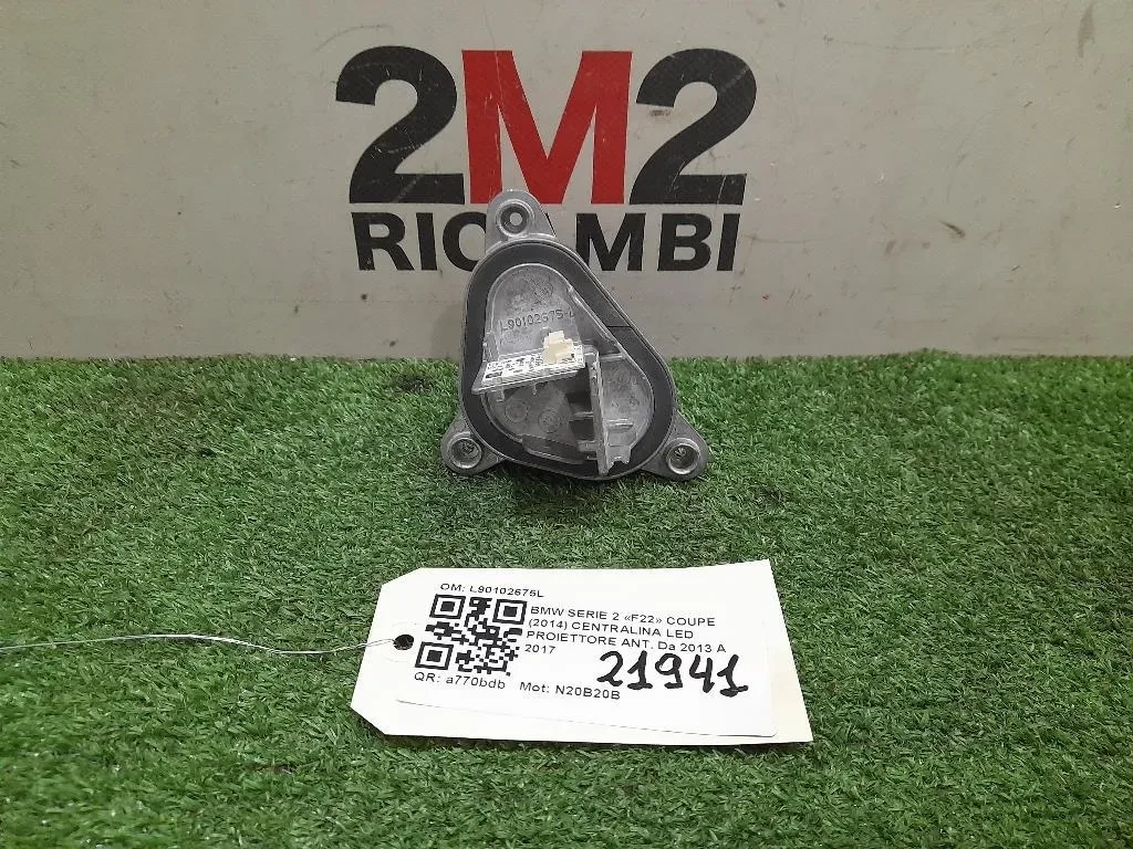 Centralina LED Proiettore ANT L90102675L SX Bmw Serie 2 F22 Coupe 2014