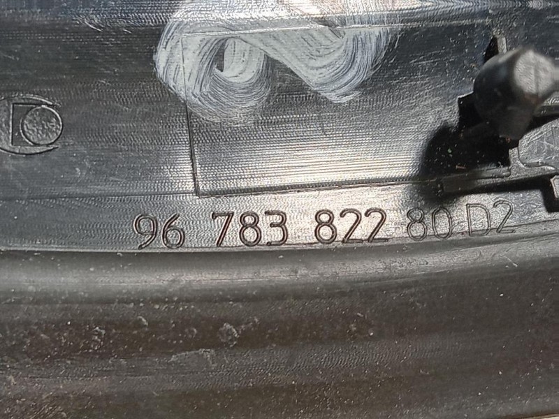 Modanatura Adesiva Retrovisore Esterno DX 9678382280 Peugeot 2008 I 2016