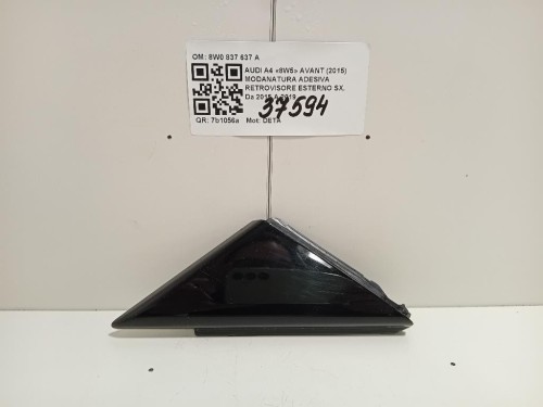 Modanatura Adesiva Retrovisore Esterno SX 8W0 837 637 A Audi A4 8W5 Avant 2015