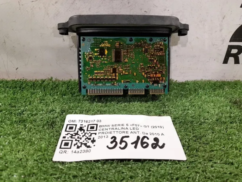Centralina LED Proiettore ANT 7316217 03 Bmw Serie 5 F07 GT 2010
