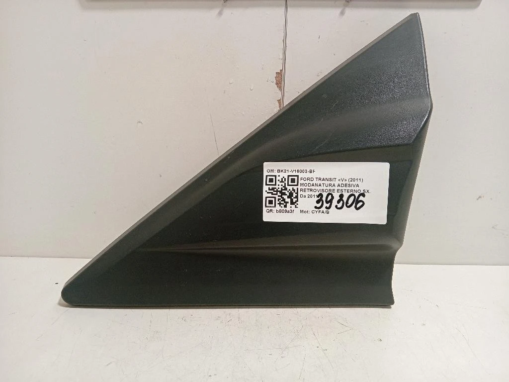 Modanatura Adesiva Retrovisore Esterno SX BK21-V16003-BF Ford Transit V 2011