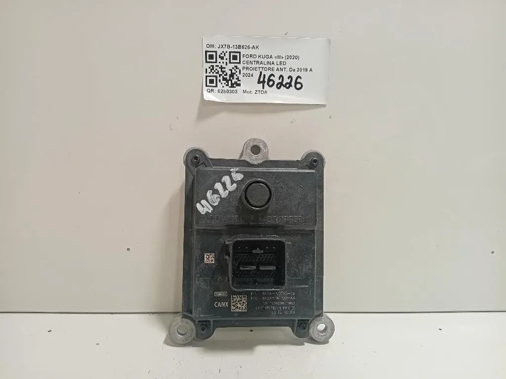 Centralina LED Proiettore ANT JX7B-13B626-AK Ford KUGA III 2020