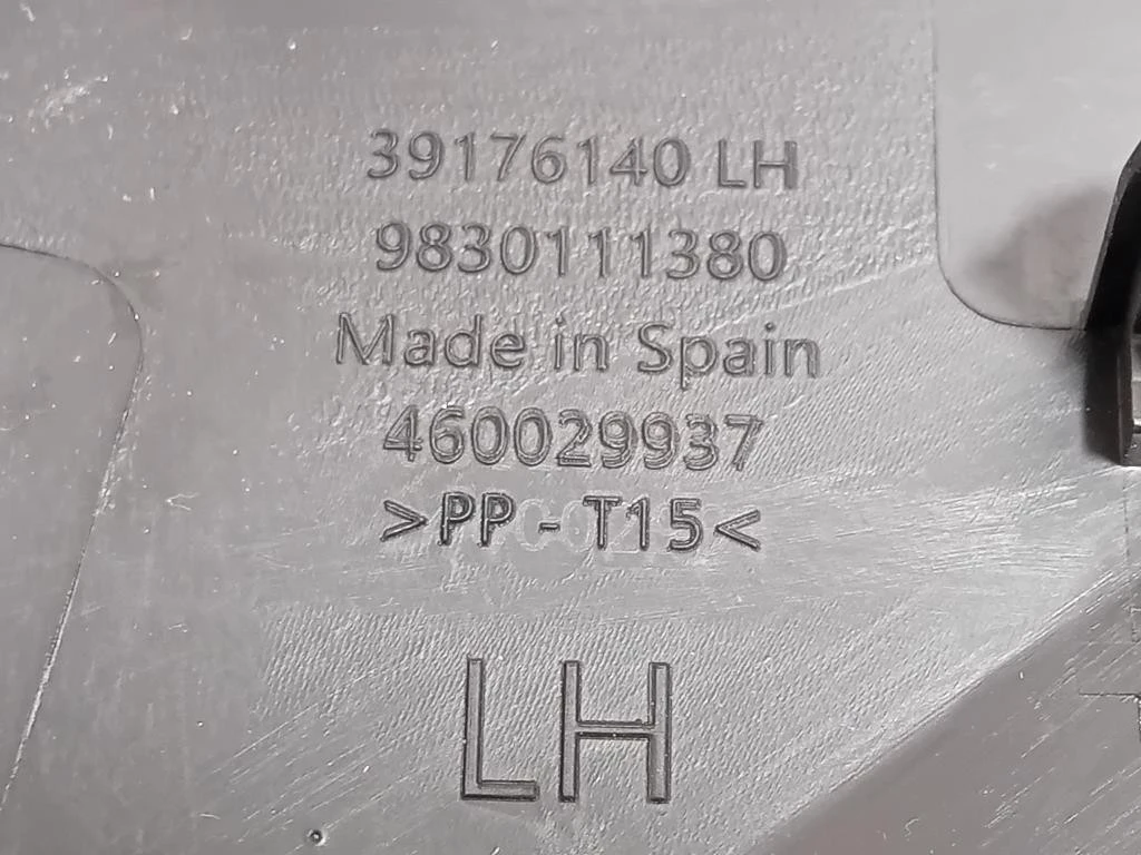 Modanatura Adesiva Retrovisore Esterno SX 9830111380 Opel Corsa F 2019