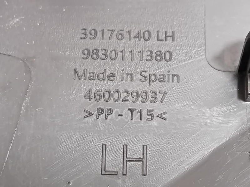 Modanatura Adesiva Retrovisore Esterno SX 9830111380 Opel Corsa F 2019