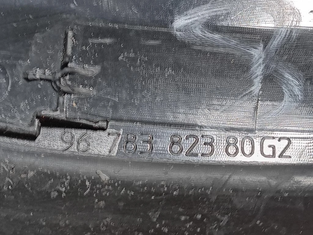 Modanatura Adesiva Retrovisore Esterno SX 9678382380 Peugeot 2008 I 2016