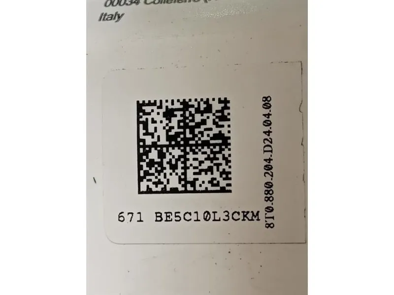 Air-bag Passeggero 8T0 880 204 D Audi A4 8K2 2012