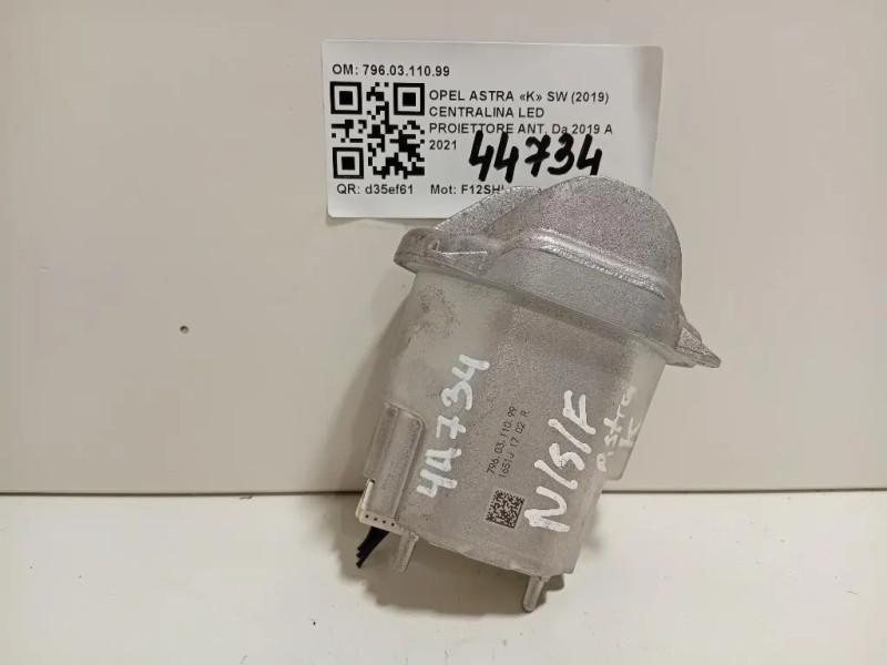 Centralina LED Proiettore ANT 7960311099 Opel Astra K SW 2019
