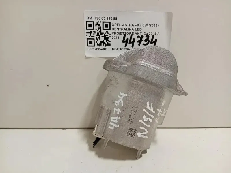 Centralina LED Proiettore ANT 7960311099 Opel Astra K SW 2019