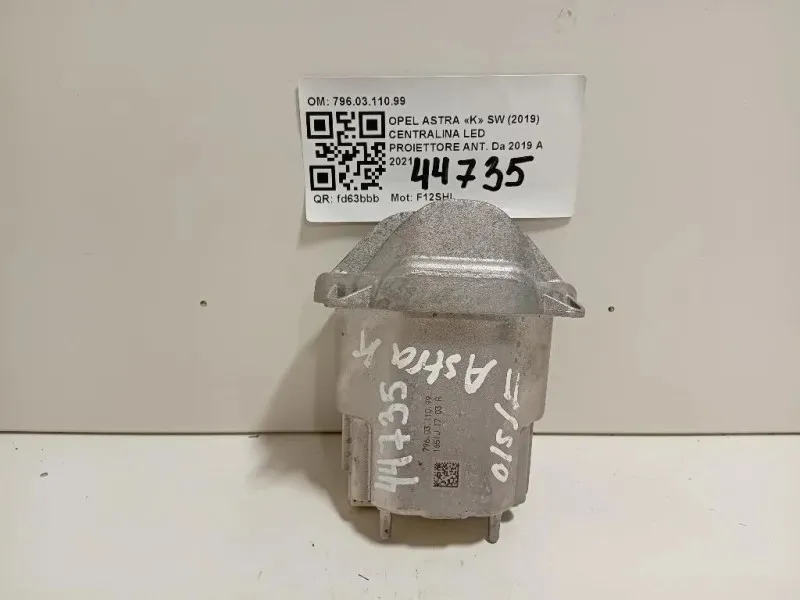 Centralina LED Proiettore ANT 7960311099 Opel Astra K SW 2019