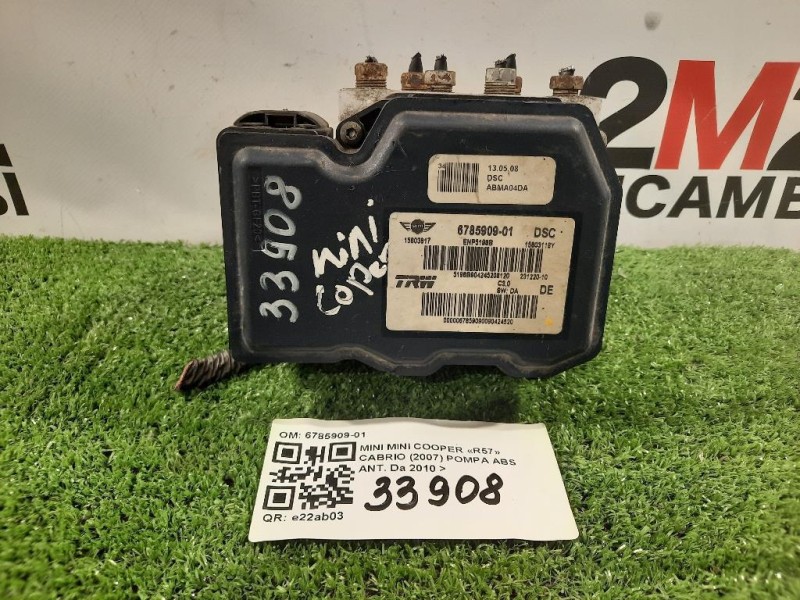 Pompa ABS ANT 6785909-01 Mini MINI Cooper R57 Cabrio 2007