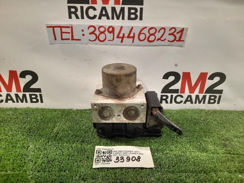 Pompa ABS ANT 6785909-01 Mini MINI Cooper R57 Cabrio 2007