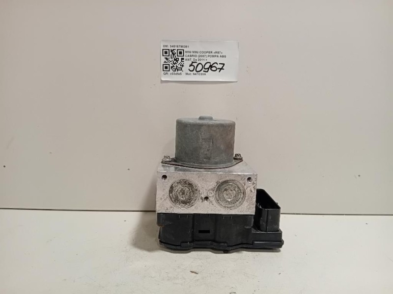 Pompa ABS ANT 34516790381 Mini MINI Cooper R57 Cabrio 2007