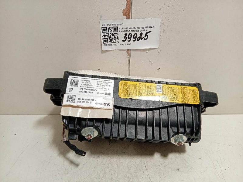 Air-bag Passeggero 8T0 880 204 D Audi A4 8K2 2012