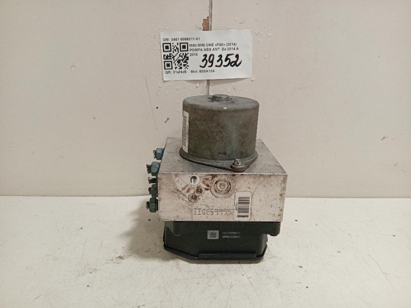 Pompa ABS ANT 3451 6866011-01 Mini MINI ONE F55 2014