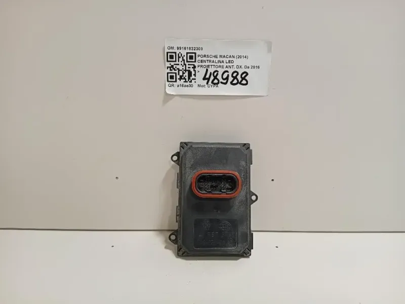 Centralina LED Proiettore ANT DX 99161832303 Porsche Macan 2014