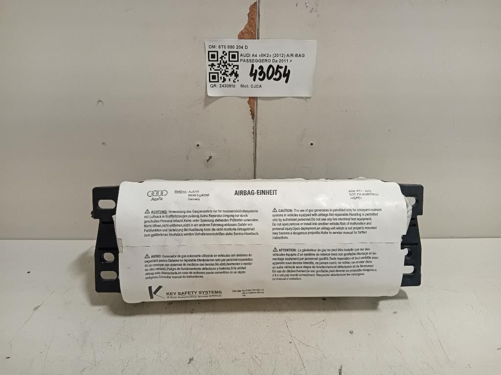 Air-bag Passeggero 8T0 880 204 D Audi A4 8K2 2012