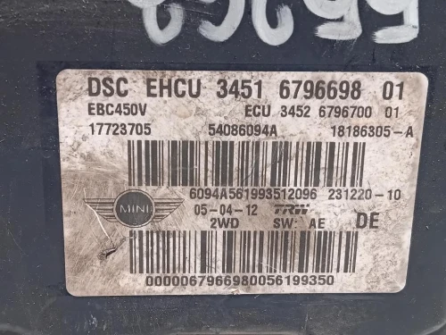 Pompa ABS ANT 3451679669801 Mini MINI ONE R56 2007