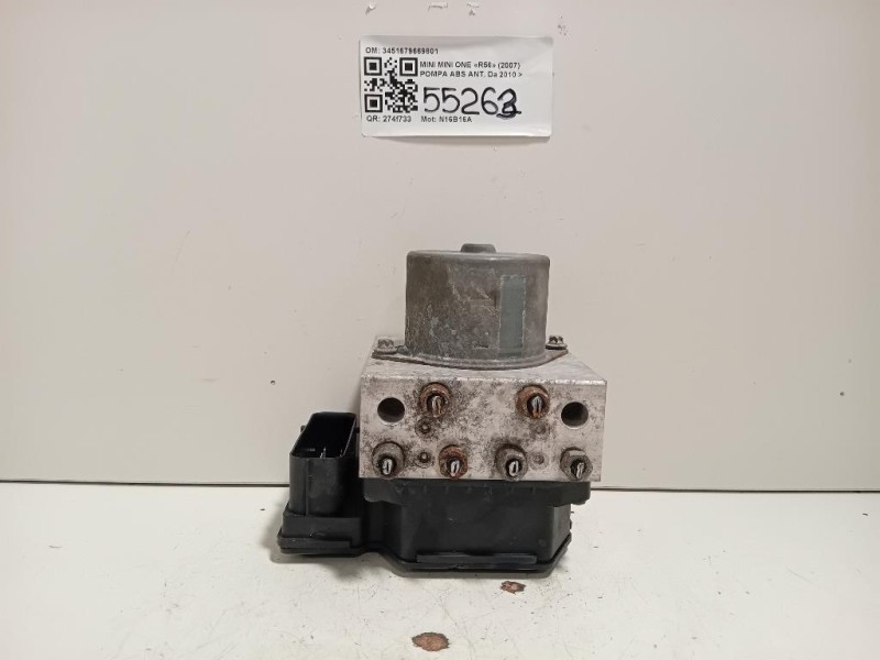 Pompa ABS ANT 3451679669801 Mini MINI ONE R56 2007