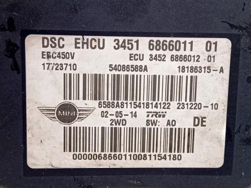 Pompa ABS ANT 3451 6866011 Mini MINI Paceman R61 2013