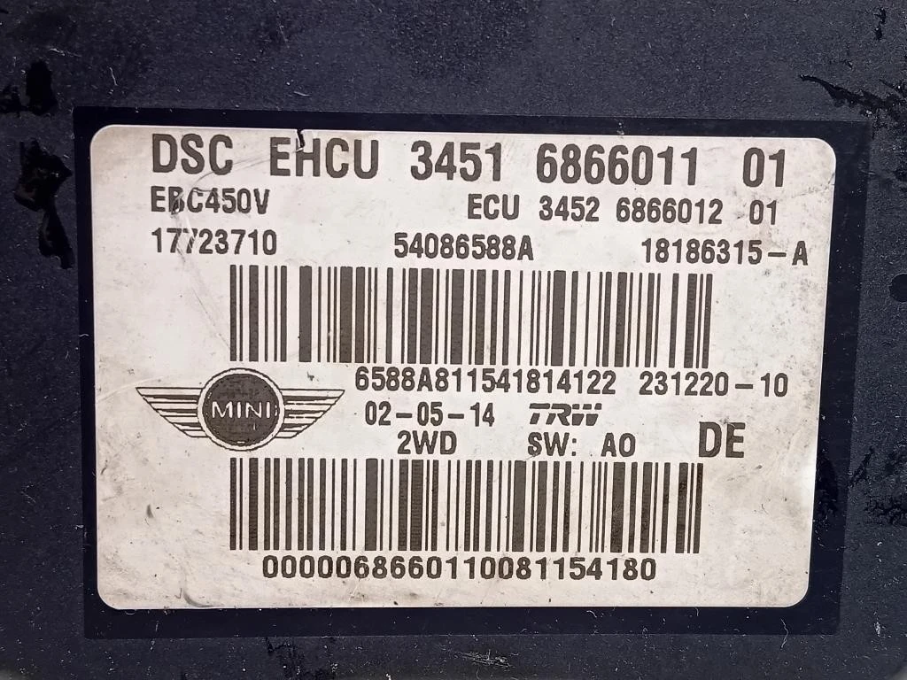 Pompa ABS ANT 3451 6866011 Mini MINI Paceman R61 2013