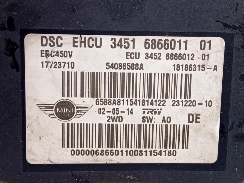 Pompa ABS ANT 3451 6866011 Mini MINI Paceman R61 2013
