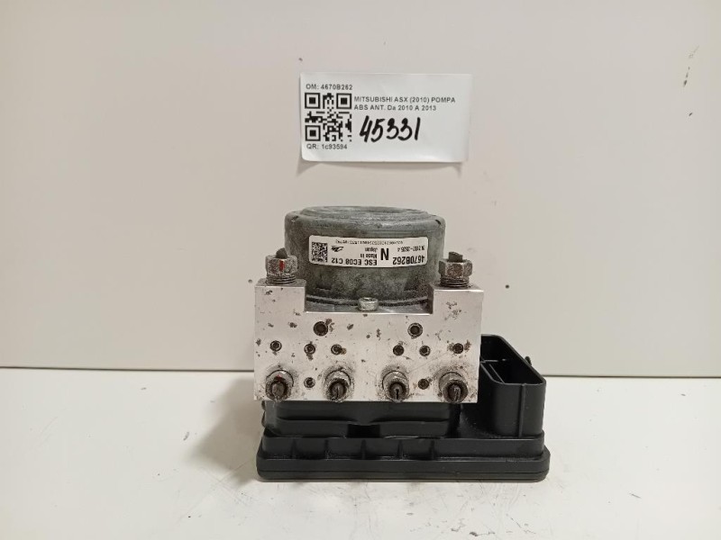 Pompa ABS ANT 4670B262 Mitsubishi ASX I 2010