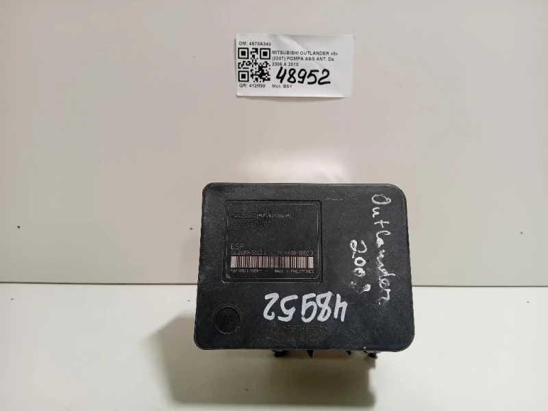 Pompa ABS ANT 4670A340 Mitsubishi Outlander II 2007