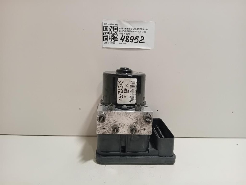 Pompa ABS ANT 4670A340 Mitsubishi Outlander II 2007