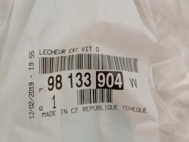 Modanatura Estraschiavetro Porta POST DX 98133904 Peugeot 508 II 2018