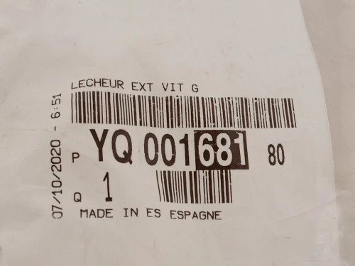 Modanatura Estraschiavetro Porta POST SX YQ00168180 Citroen C3 Aircross 2017