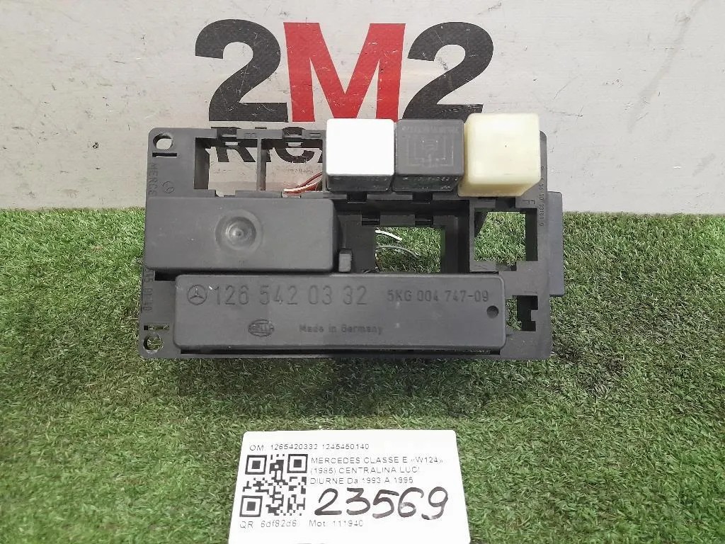 Centralina LUCI Diurne 1265420332 1245450140 Mercedes Classe E W124 1985