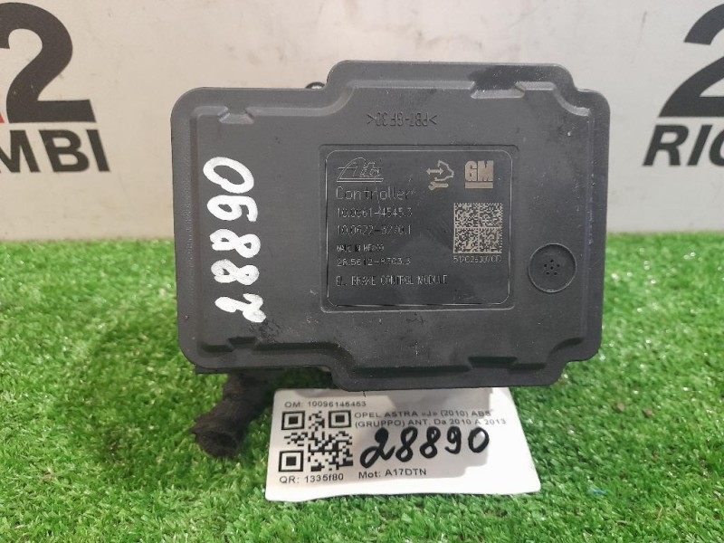 ABS Gruppo ANT 10096145453 Opel Astra J 2010