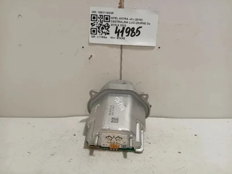 Centralina LUCI Diurne 165111603R Opel Astra K 2016
