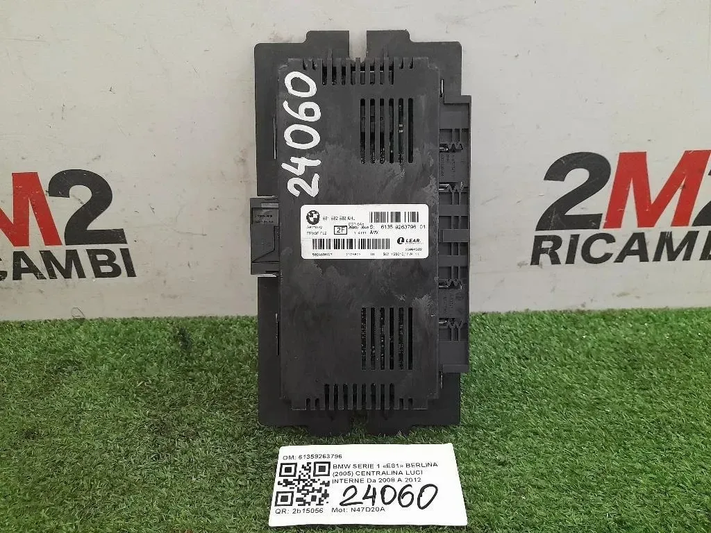 Centralina LUCI Interne 61359263796 Bmw Serie 1 E81 Berlina 2005